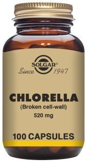 Chlorella mit gebrochener Zellwand, 100 Kapseln