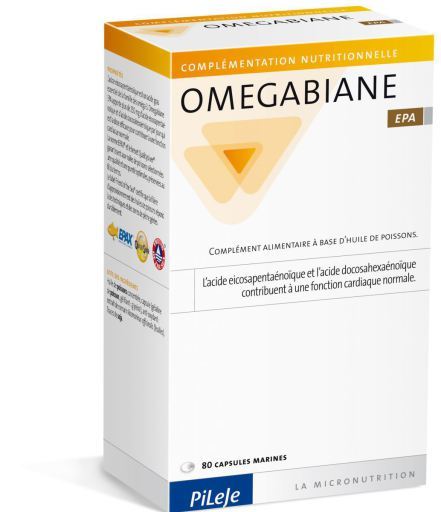 Pileje Omegabiane EPA 80 Kapseln