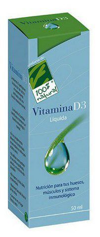 100% Natural Vitamin D3 Fl&uuml;ssigkeit 50 ml