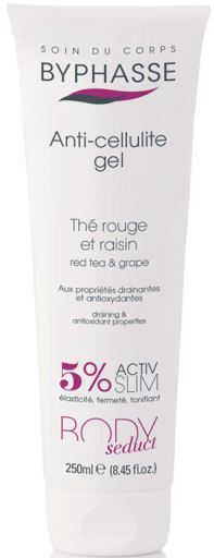 Byphasse Anticelulitisches Gel aus rotem Tee und Trauben 250 ml