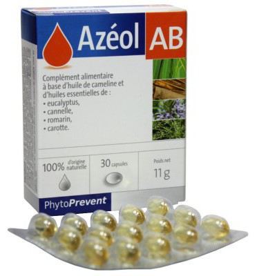 Pileje Azeol AB mit &auml;therischen &Ouml;len 30 Kapseln
