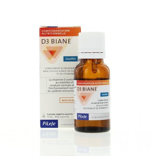 Pileje Biane D3 Tropfen L&ouml;sung 15 ml 600