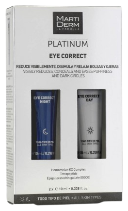 Martiderm Platinum Corrector Augenringe Tag und Nacht 2 x 100 ml