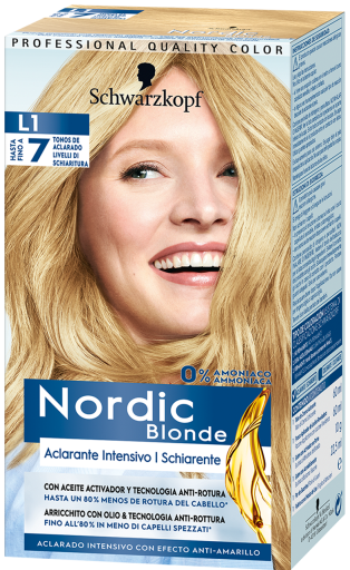 Schwarzkopf Nordic Blonde L1 Intensive Aufhellung 155 ml