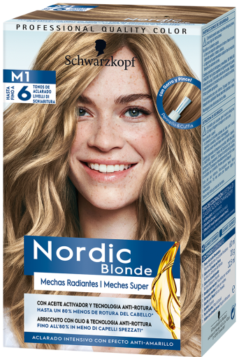 Schwarzkopf Nordic Blonde M1 Strahlende Highlights 155 ml