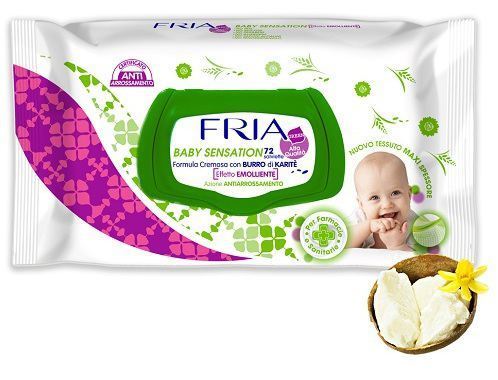 Baby Sensation Emollient Wipes 72 Einheiten