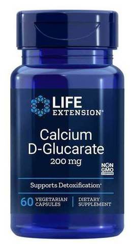 Calcium D-Glucarat 200 mg 60 pflanzliche Kapseln