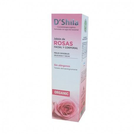 D'Shila Gesichts- und K&ouml;rperseife Rose 250 ml