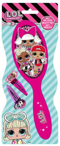 Cartoons LOL Surprise Beauty 1 Pinsel + 2 Pinzetten