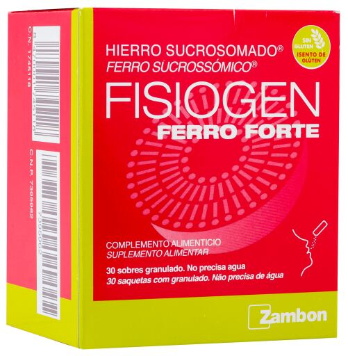 Zambon Fisiogen Ferro Forte 30 Umschl&auml;ge