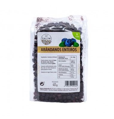 INT-SALIM Ganze schwarze Cranberry 40 gr