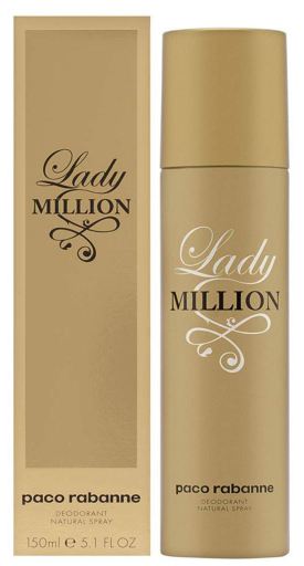 Rabanne Lady Million Deodorant Spray 150 ml