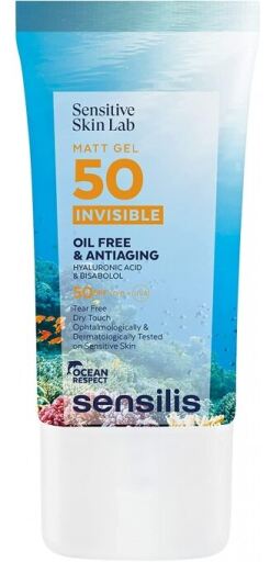 Sensilis Matt Gel 50 Unsichtbarer Sonnenschutz LSF 50 40 ml
