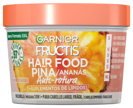 Fructis Hair Food Ananas Anti-Bruch-Maske 350 ml
