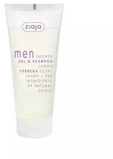 Herren Duschgel und Shampoo Zitronenverbene 200 ml