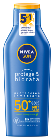 Nivea Sun sch&uuml;tzt und spendet Feuchtigkeit Solarmilch 200 ml