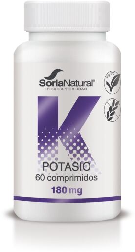 Soria Natural Kalium mit verz&ouml;gerter Freisetzung, 60 Kapseln