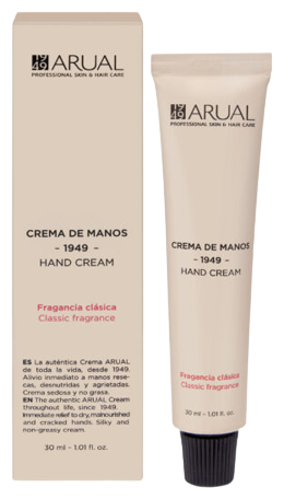 Handcreme mit klassischem Duft, 30 ml