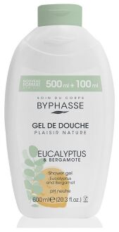 Byphasse Plaisir Nature Duschgel Eukalyptus und Bergamotte 600 ml