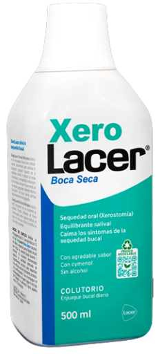 Lacer Xerolacer Mundsp&uuml;lung gegen Mundtrockenheit, 500 ml