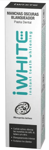 iwhite Zahnpastapackung gegen dunkle Flecken, 75 ml