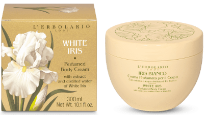 L'Erbolario Parf&uuml;mierte K&ouml;rpercreme mit wei&szlig;er Iris, 300 ml