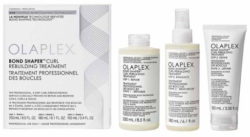 Olaplex Bond Shaper Behandlungsset f&uuml;r lockiges Haar, 3-teilig