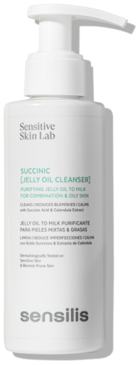 Sensilis Bernsteins&auml;ure-Gelee-&Ouml;l-Reiniger 150 ml