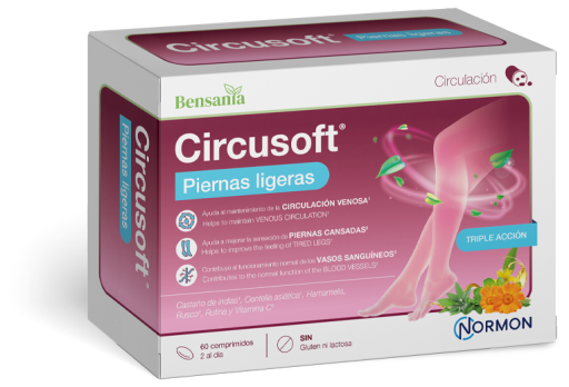 Normon Circusoft Light Legs 60 Tabletten